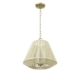 thumbnail image 4 of 20603-MG Millennium Lighting Sterling - 3 Light Pendant-14.2 Inch Tall and 16.4 Inch Wide-Modern Gold Finish, 4 of 6