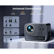[Netflix Certified & Dolby Audio] WiMiUS 4K Projector with WiFi and Bluetooth, 700ANSI Lumens, Auto Focus & 6D Keystone, Built-in Streaming Apps, Outdoor & Home Theater Movies