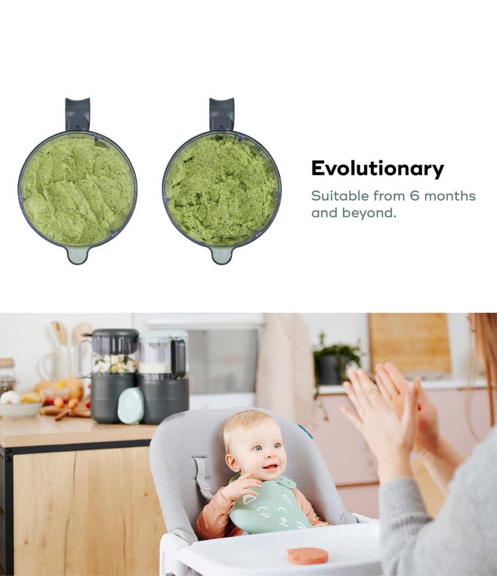 Babymoov Duo Meal Lite 4-in-1 multi-purpose baby food processor
