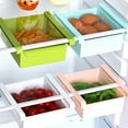 thumbnail image 4 of Mdesiwst Fridge Drawer Organize Retractable Drawer Refrigerator Storage Box, Fridge Shelf Holder Storage Box, 4 of 8