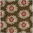 thumbnail image 6 of SAFAVIEH Soho Cedar Floral Wool Area Rug, Brown/Multi, 3'6" x 5'6", 6 of 8
