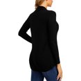 thumbnail image 4 of Cardigans Women Trendy Elegant Solid Shawl Long Sleeve Open Front Casual Lightweight Outwear Coats, 4 of 4