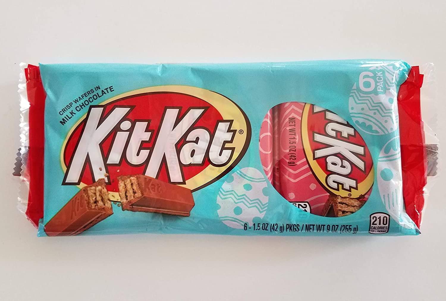 Kit Kat (1 bag) Easter Crisp Wafers in Milk Chocolate 9 oz / 255 g 6 Packs Per Bag