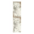 thumbnail image 5 of Unique Loom Soft Touch Shag Collection Area Rug - Kofi (2' 7" x 10' Runner Khaki/Ivory), 5 of 7