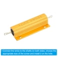 thumbnail image 5 of Unique Bargains 100W 0.33 Ohm Aluminum Shell Resistor Housing Resistor Housed Case Wirewound Resistors Power Resistor, 2 Pack, 5 of 5