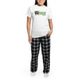 thumbnail image 5 of CafePress - County Waterford Women's Light Pajamas - Women's Short Sleeve Print T-Shirt and Pants Light Cotton Pajama Set, 5 of 7