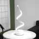 thumbnail image 1 of Moderna lámpara de mesa LED en espiral, decoración de mesita de noche, luz curva, UE (B) Wdftyju Para estrenar, 1 of 6