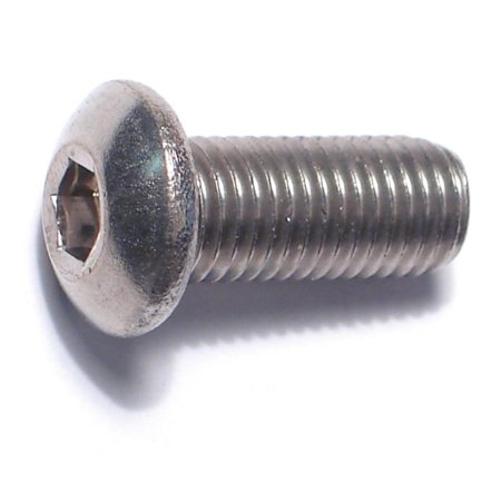 

5/16 -24 x 3/4 18-8 Stainless Button Head Socket Cap Screws SCBS-015 (6 pcs.)