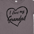 thumbnail image 4 of Inktastic I Love My Grandad in Black Chalk Heart Boys or Girls Toddler T-Shirt, 4 of 5