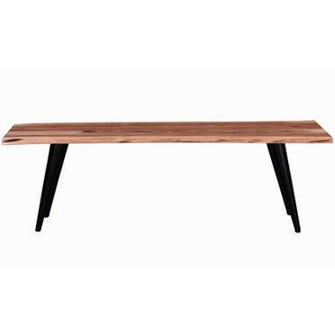 Primo Palmerston 58 in. Wood and Metal Backless Dining Bench