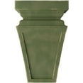 thumbnail image 3 of Ekena Millwork 5"W x 5 3/4"D x 10"H Medium Nevio Wood Vintage Decor Corbel, Restoration Green, 3 of 6