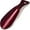 Cherry Red, variant on Red Moose 7.5” Ergonomic Metal Shoe Horn Essential Shoe Accessories, Antique Brass