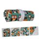 thumbnail image 3 of Estuche enrollable para lápices, estuche de lona para bolígrafos, bolsa para bolígrafos con animales, organizador de inserción, organizador de brochas de maquillaje, portalápices, 3 of 5