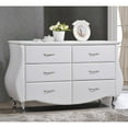 thumbnail image 5 of Baxton Studio Enzo Modern Faux Leather 6-Drawer Dresser, 5 of 5