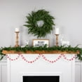 thumbnail image 5 of Northlight 6' Red and White Beaded Peppermint Candy Christmas Garland Unlit, 5 of 8