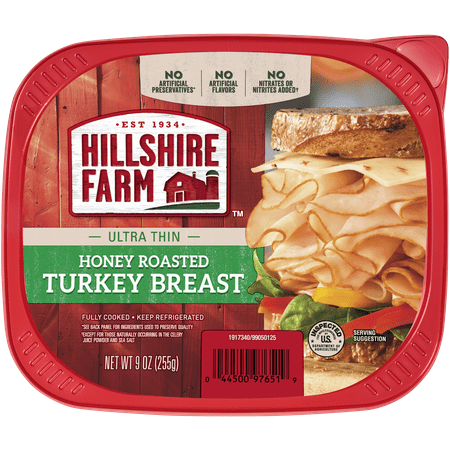 Hillshire Farm Select Honey Roasted Turkey Breast Deli Meat, 9 oz