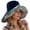 Navy, variant on YAYUBA Sun Hats for Women Men Wide Brim Beach Hat Summer Outdoor Casual Sun Hat Adjustable Comfortable Lightweight,Khaki