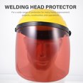 thumbnail image 3 of OULII 1Pc Head Mounted Safety Face Screen Welding Protection PVC Prevent Iron Filings for Welders, 3 of 8