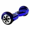 UL2272 Safety Certified 6.5 Hoverboard Self Balancing Two Wheel Electric Scooter Skateboard Long Lasting Lithium Samsung/LG Battery with Bluetooth Chrome Blue + Bag