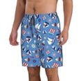thumbnail image 2 of Fotbe Colorful Sailing Ship Trajes de Baño Estampados para Hombre, Shorts de Verano de Secado Rápido, Ropa de Playa, Bañadores-Medium, 2 of 6