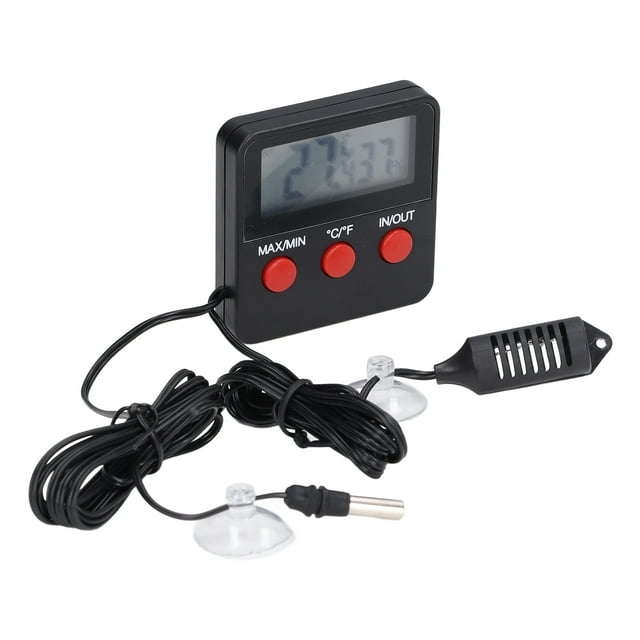 Medidor de temperatura y humedad Bling Bling DTH-74 pantalla digital