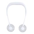 thumbnail image 1 of Ventilador de refrigeración doble para colgar en el cuello perezoso recargable por USB Viaje al aire libre Interior Ventilador de banda para el cuello portátil Noticed JJ22789-07, 1 of 6
