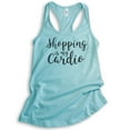 thumbnail image 1 of Shopping Is My Cardio Tank Top, Ladies Racerback Tank Top, Shopping Tank, Cardio Tank, Cancun, X-Large, 1 of 3