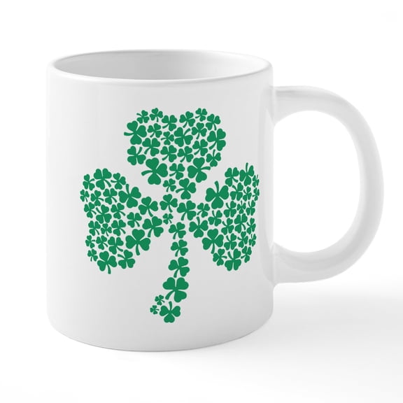 CafePress - Shamrock Of Shamrocks - 20 Oz White Ceramic Mega Mug