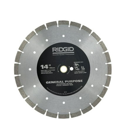 

RIDGID 14 in. Segmented High-Rim Diamond Blade