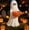 11inch Ghost, variant on Halloween Ghost Figurine with Pumpkin Candy Bowl, Spooky Cute Fall Decor, Halloween Decorative Ghost Statue for Outdoor Indoor Front Porch