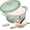 Green, variant on Enameled Cast Iron Dutch Oven Pot with Lid, for Bread Baking, Round Bread Oven- include Sourdough Bread Baking Supplies Set, 4.5QT, Green