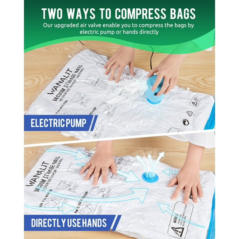 Bags that you vacuum air out of hotsell