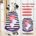thumbnail image 3 of Methold Ropa Chalecos de verano Traje de patrón de beso Abrigo elástico Chaqueta Accesorios de belleza Perros pequeños Chihuahua púrpura M Type3 NO3 Methold PT003730-03B, 3 of 6
