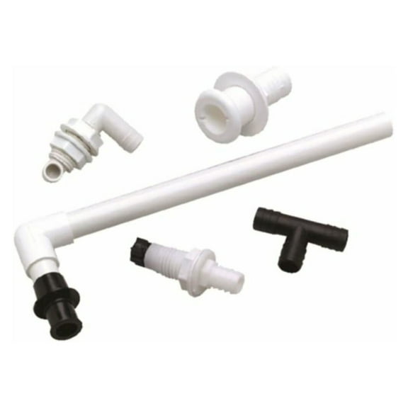 Complete Livewell Bait Rigging and Plumbing Kit