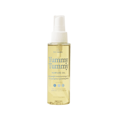 Yummy Tummy by Fort Sumpter Nurture Oil For Pregnancy And  Postpartum Stretch Marks, 3.38 fl oz