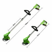 Cordless String Trimmer Edger (Battery and Charger Included) For Garden Backyard School Playground Park Farms Green Scenic Spots Grasslands