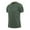 Army Green, variant on Zylanna Men's Casual T-Shirts, Fashion Short Sleeve Solid Color Crew Neck Shirts for Men Tee Black Size S