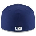 thumbnail image 4 of Men's New Era Navy Los Angeles Dodgers 1988 World Series Wool 59FIFTY Fitted Hat, 4 of 6
