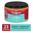 thumbnail image 3 of Folgers Simply Smooth Ground Coffee, Mild Roast Coffee, 23 oz Canister, 3 of 13