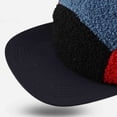 thumbnail image 5 of SGFCWSX Baseball Caps for Men,Embroidered Colorblock Fleece Utility Hat Blue Free Size, 5 of 5