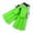 Green, variant on Qianying Summer Promotion,Clearance,Children'S Swimming Fins,Snorkeling Fins,Swimming Training Fins,Snorkeling Short Fins,Children'S Snorkeling Fins,30-36 Yards (One Pair)