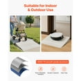 thumbnail image 4 of KFFKFF Door Threshold Ramp, 6 inch Rise, Aluminum Alloy Threshold Ramp Rated 800 lbs Load Capacity, Handicap Ramps for Home Steps, 4 of 9