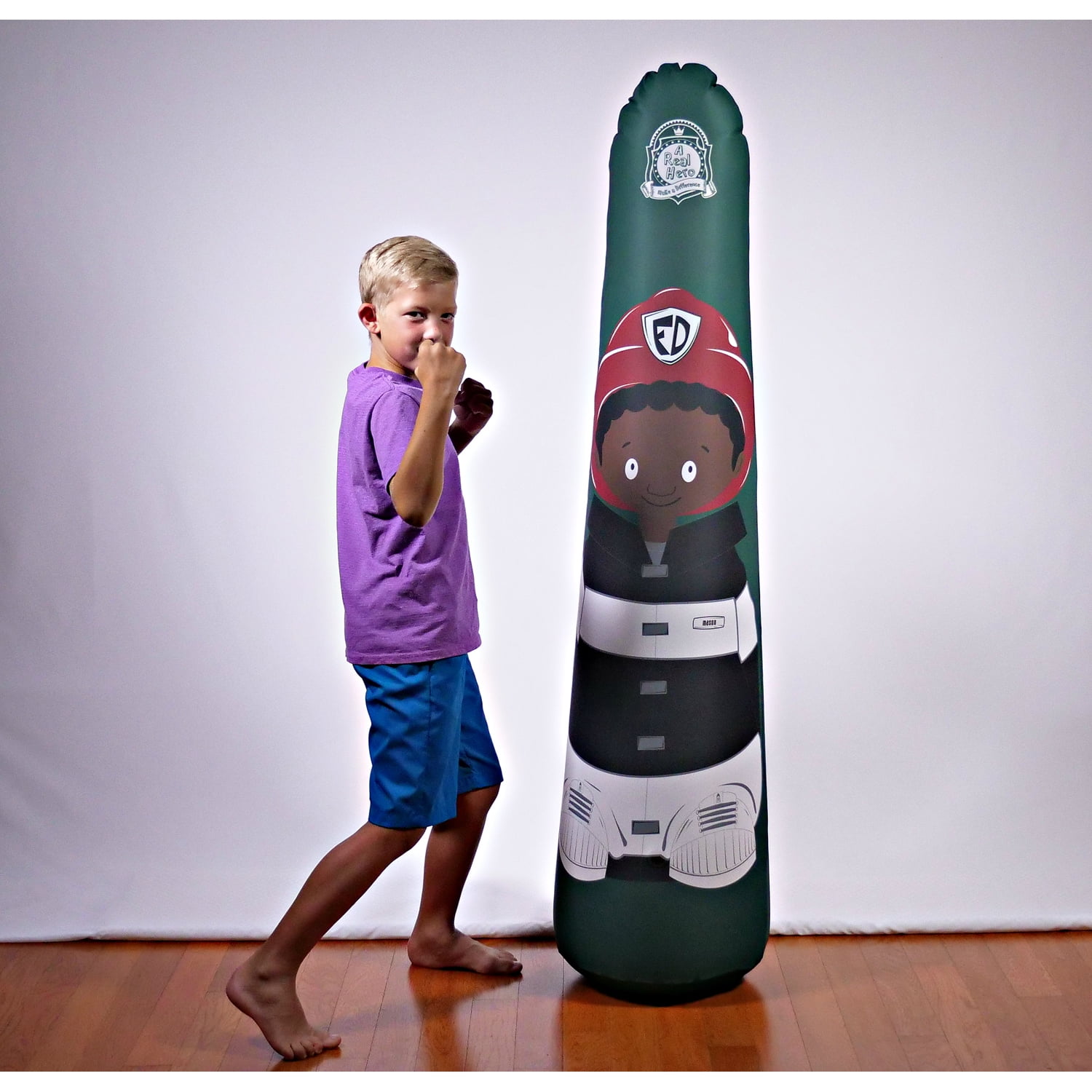 Kid Tough Fitness Inflatable 5ft Free Standing Punching Bag Machine Washable Fabric Cover Fireman Mason Kids Workout Buddy By Bonk Fit Walmart Com Walmart Com Kid Tough Fitness Inflatable 5ft Free Standing Punching Bag Machine Washable Fabric Cover Fireman Mason Kids Workout Buddy By Bonk Fit Walmart Com Walmart Com