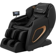 Zero Gravity Massage Chair with Smart Large Screen Bluetooth Speaker Built-in with Massage and Heat,Black