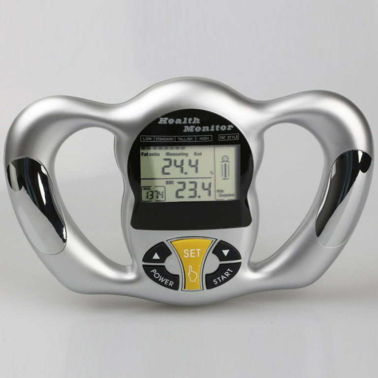 Wireless Portable Digital LCD Screen Handheld BMI Tester Body Fat Monitors  Health Care Analyzer Fat Meter Detection;Digital LCD Screen Handheld BMI  Tester Body Fat Meter Health Care Analyzer 