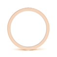thumbnail image 2 of ANGARA Lab Grown Pave Set Half Eternity Women's Diamond Wedding Ring for Women in 14K Rose Gold (Size-1.2mm| Color-F-G| Clarity-VS) | Anniversary, Jewelry Gift for Women | Lab-Grown Diamond Ring, 2 of 6