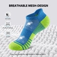 thumbnail image 4 of KOITHOT 12 Pairs Mens Ankle Socks Athletic Low Cut Cushioned Comfortable Running Socks for Men Size 10-13, 4 of 7