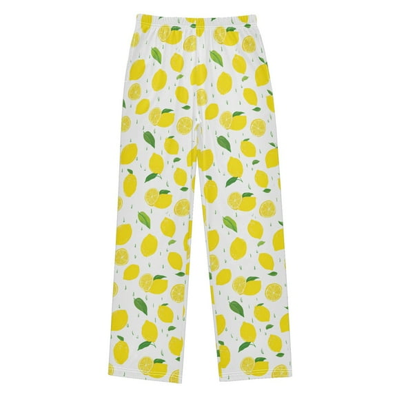 joogoo Lemon Drops Pajama Pants Pj Bottoms Sleepwear Lounge L