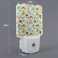 thumbnail image 2 of Cauagu Mushroom House Insect Frog Print LED Nightlight,0.5W Night Lights Plug into Wall 1 Pack with Dusk-to-Dawn Light Sensor Soft Glow Lamp for Bathroom Adult Hallway-EU, 2 of 7