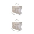 thumbnail image 2 of Transemion Add Touch Of Elegance To Look With Practical Shoulder Bag Practical Gifts creamy white 2Set, 2 of 6
